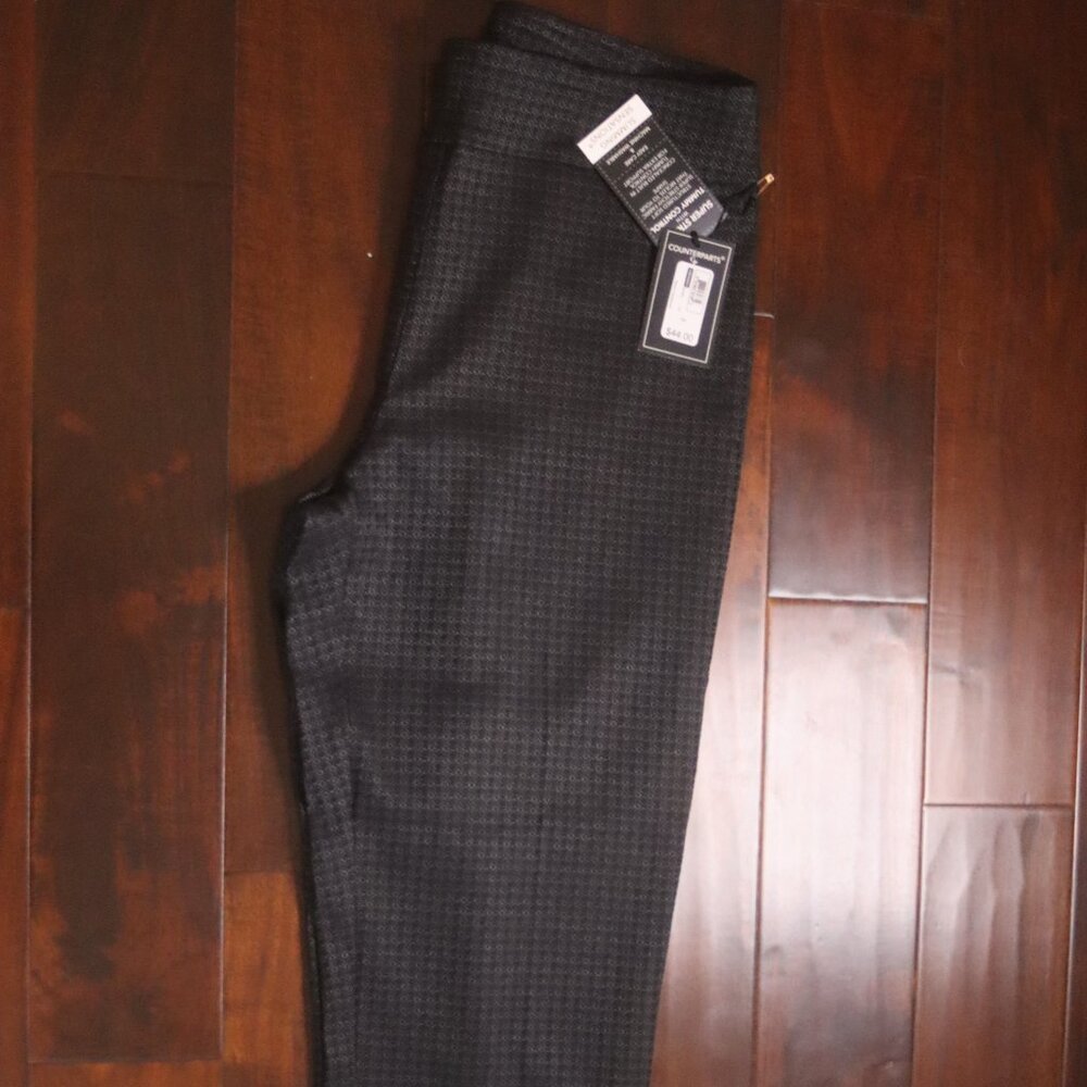 Counterparts NWT Black Pull On Womens Pants Size 14